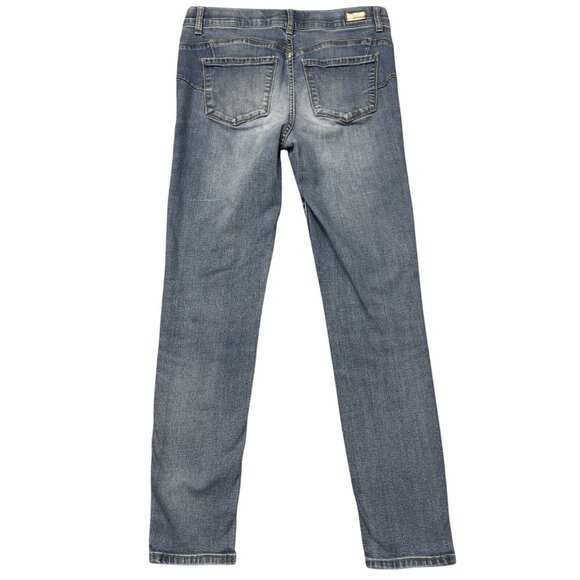 Juicy Couture Womens Blue Denim Skinny Leg Jegging Mid Rise Stretch Jeans Size 8 - Picture 2 of 12